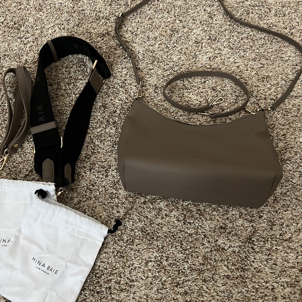 MINA BAIE Addison Crossbody with Strap and Stroller hooks